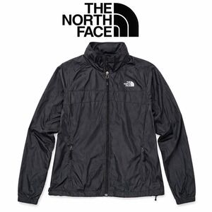 The North Face Black Windbreaker Jacket Women's Medium Lightweight Zip